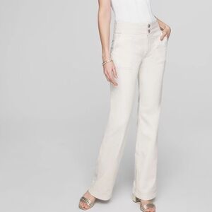 WHBM Extra High-Rise Pret Trapunto Trouser worn once!!